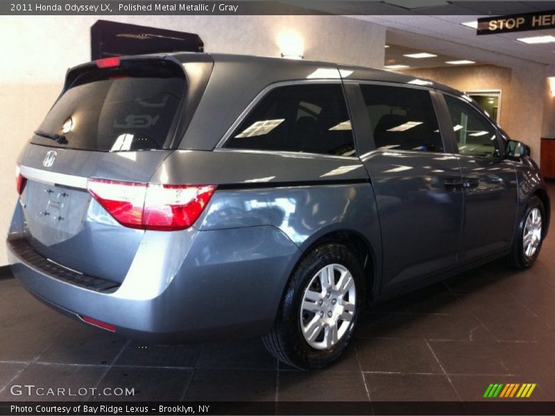 Polished Metal Metallic / Gray 2011 Honda Odyssey LX