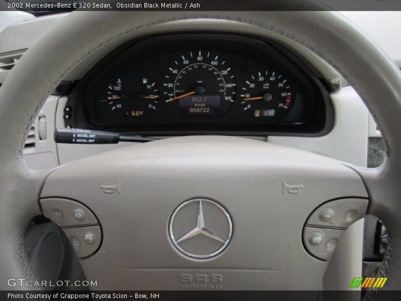 Obsidian Black Metallic / Ash 2002 Mercedes-Benz E 320 Sedan