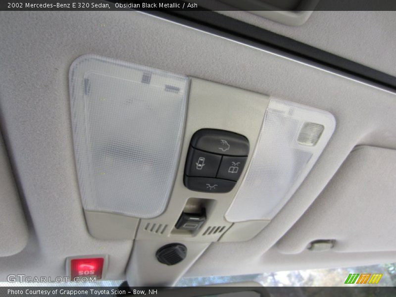 Obsidian Black Metallic / Ash 2002 Mercedes-Benz E 320 Sedan