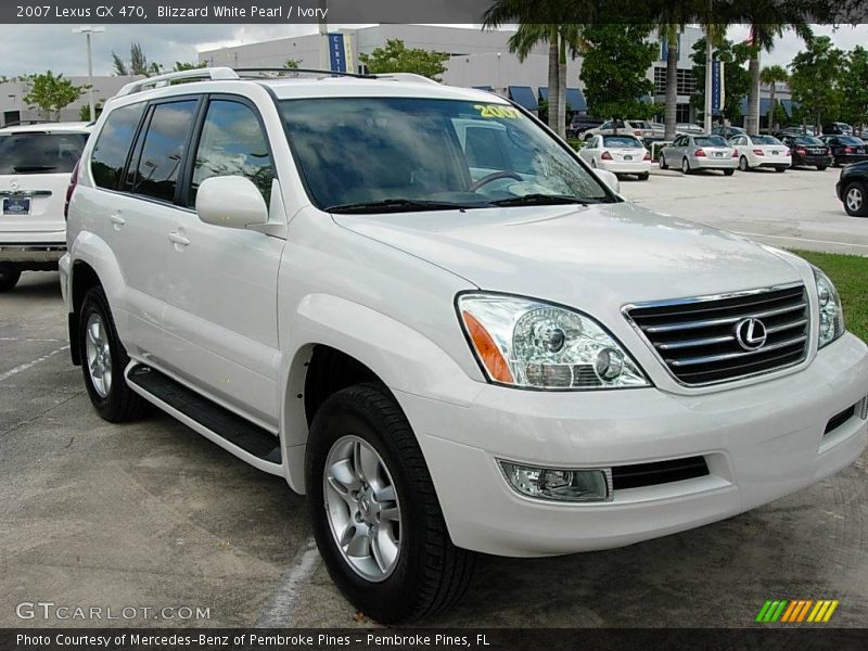Blizzard White Pearl / Ivory 2007 Lexus GX 470