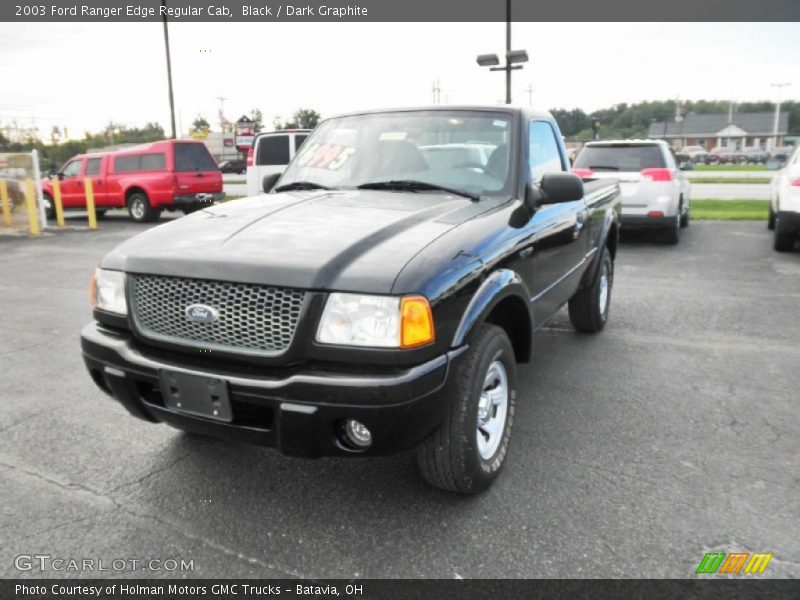 Black / Dark Graphite 2003 Ford Ranger Edge Regular Cab