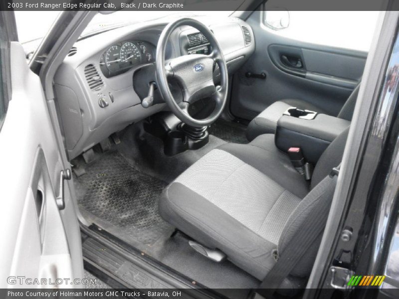 Black / Dark Graphite 2003 Ford Ranger Edge Regular Cab