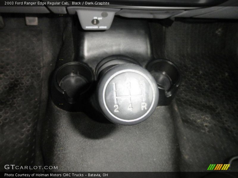 Black / Dark Graphite 2003 Ford Ranger Edge Regular Cab