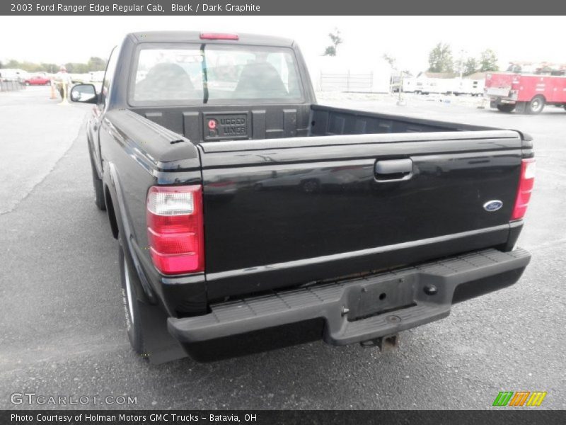 Black / Dark Graphite 2003 Ford Ranger Edge Regular Cab