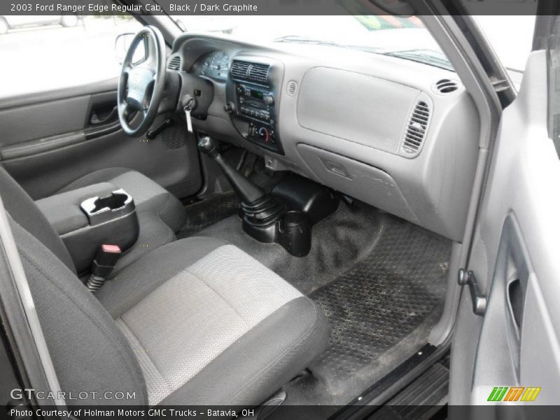 Black / Dark Graphite 2003 Ford Ranger Edge Regular Cab