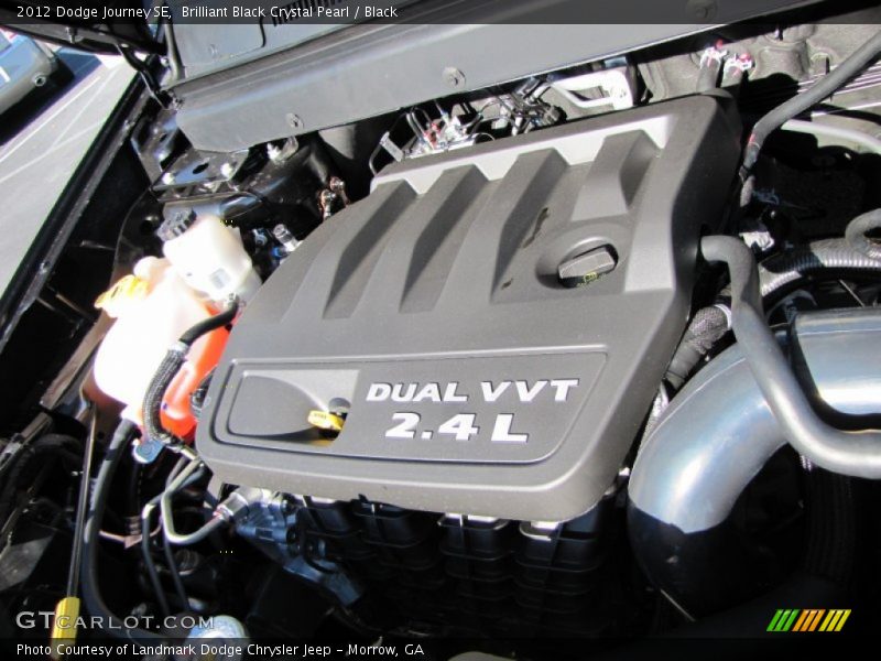 Brilliant Black Crystal Pearl / Black 2012 Dodge Journey SE