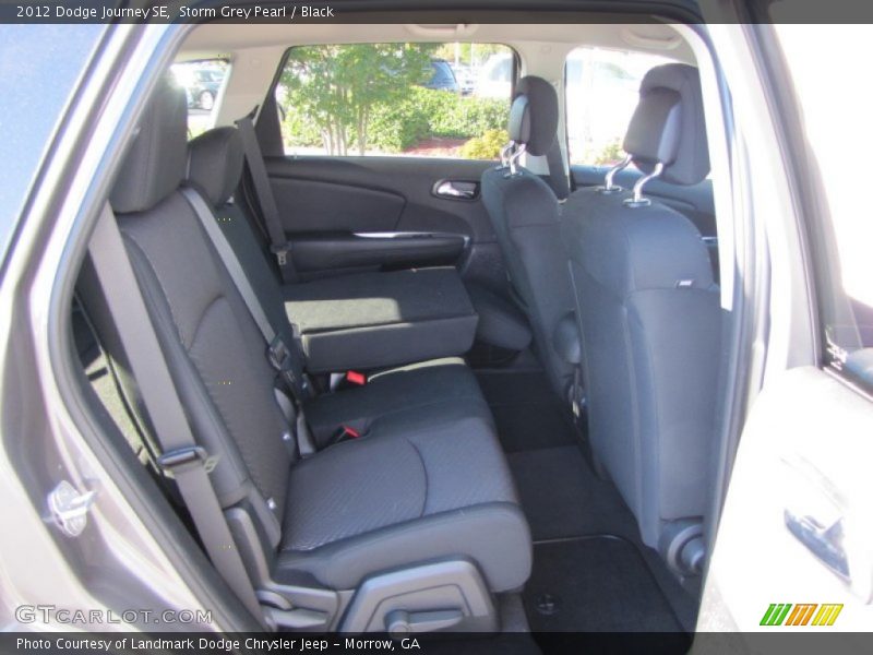 Storm Grey Pearl / Black 2012 Dodge Journey SE