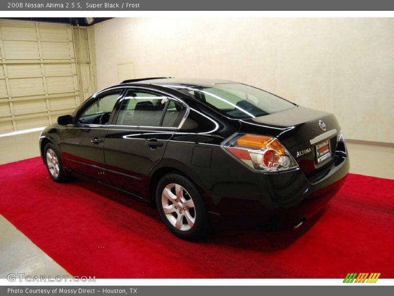 Super Black / Frost 2008 Nissan Altima 2.5 S