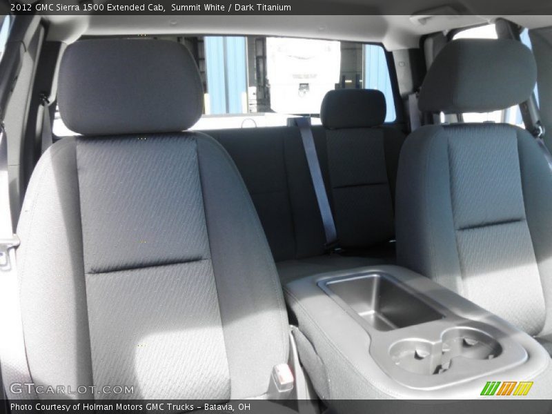 Summit White / Dark Titanium 2012 GMC Sierra 1500 Extended Cab
