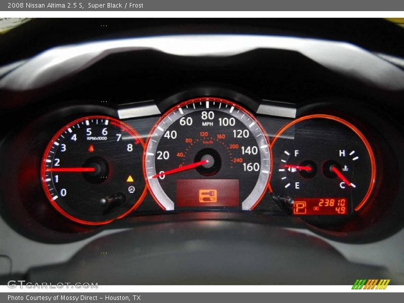 Super Black / Frost 2008 Nissan Altima 2.5 S