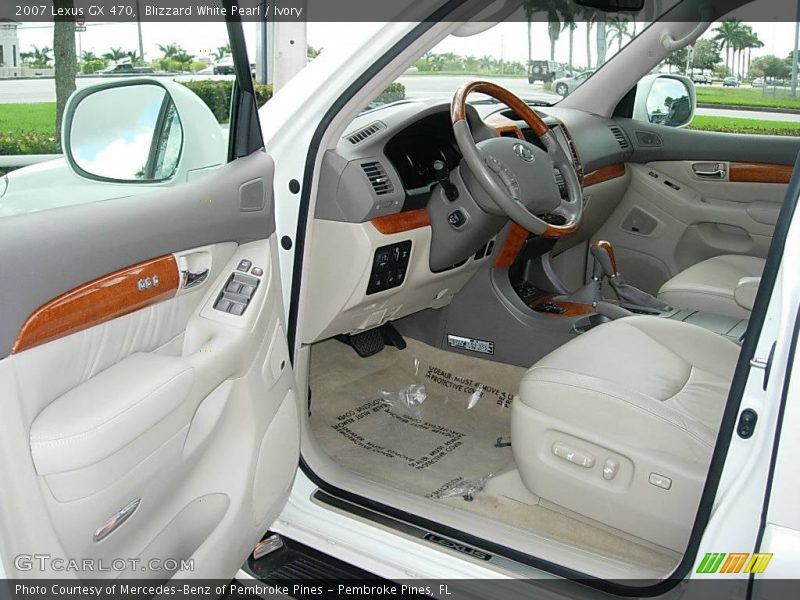 Blizzard White Pearl / Ivory 2007 Lexus GX 470