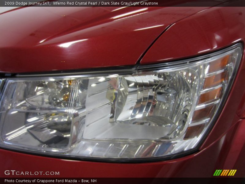 Inferno Red Crystal Pearl / Dark Slate Gray/Light Graystone 2009 Dodge Journey SXT