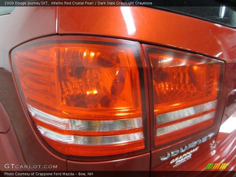 Inferno Red Crystal Pearl / Dark Slate Gray/Light Graystone 2009 Dodge Journey SXT
