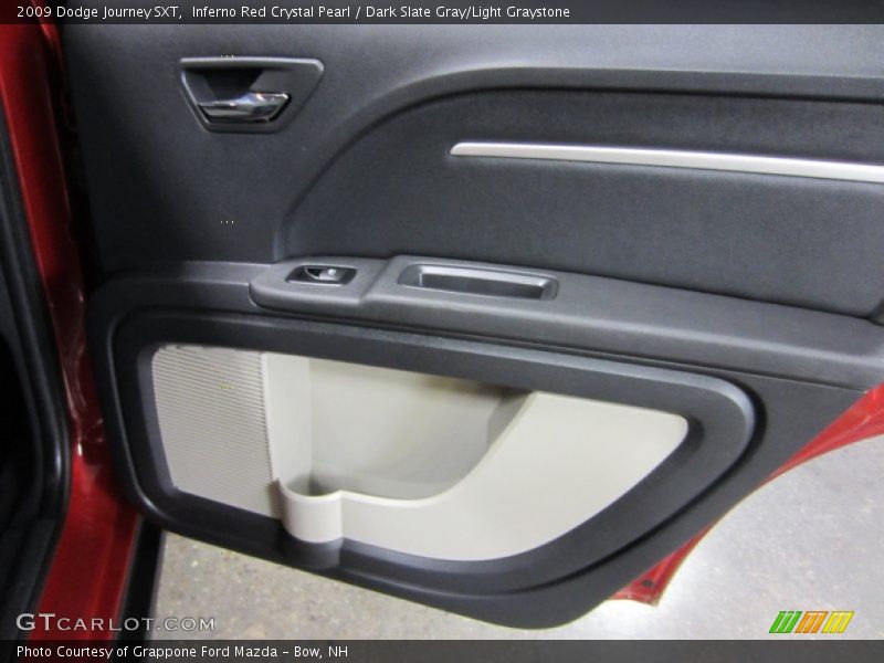 Inferno Red Crystal Pearl / Dark Slate Gray/Light Graystone 2009 Dodge Journey SXT
