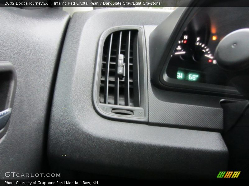 Inferno Red Crystal Pearl / Dark Slate Gray/Light Graystone 2009 Dodge Journey SXT