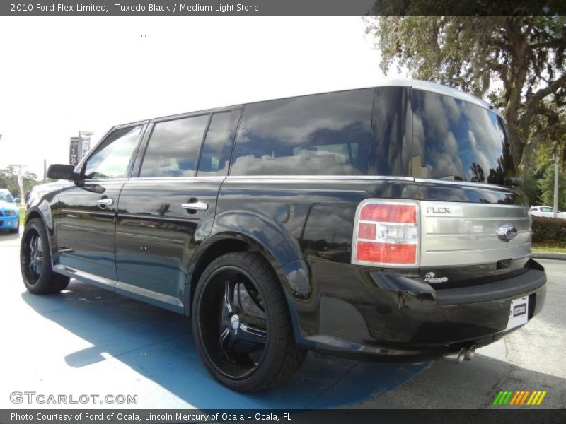 Tuxedo Black / Medium Light Stone 2010 Ford Flex Limited