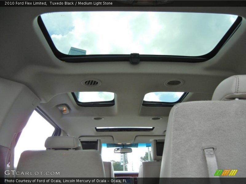 Tuxedo Black / Medium Light Stone 2010 Ford Flex Limited