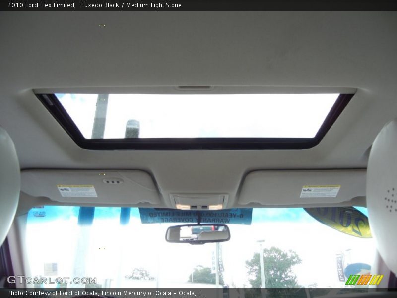 Sunroof of 2010 Flex Limited