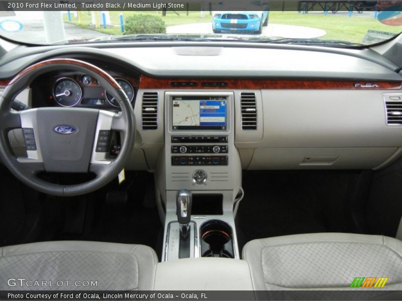 Tuxedo Black / Medium Light Stone 2010 Ford Flex Limited