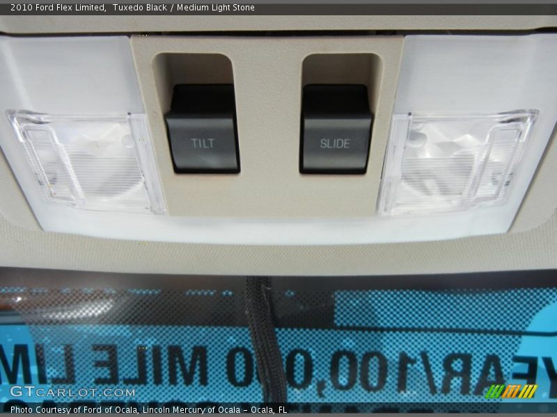 Tuxedo Black / Medium Light Stone 2010 Ford Flex Limited