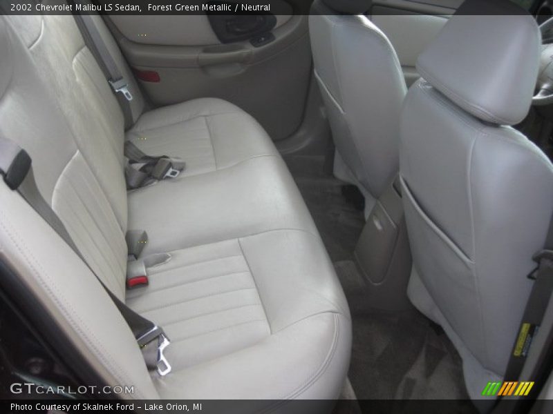 Forest Green Metallic / Neutral 2002 Chevrolet Malibu LS Sedan