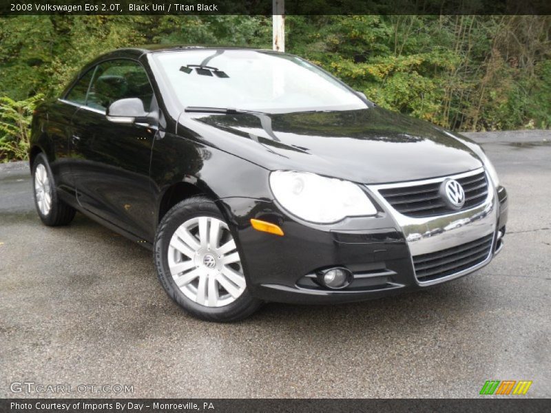 Black Uni / Titan Black 2008 Volkswagen Eos 2.0T