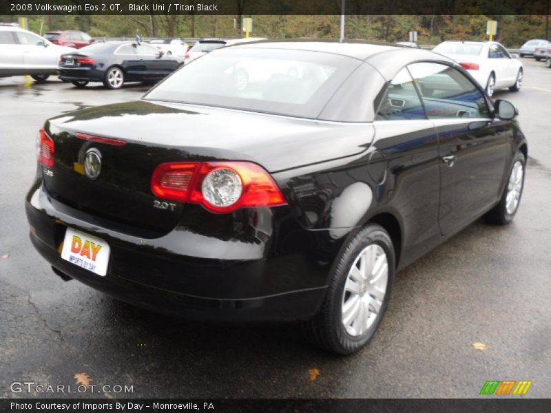 Black Uni / Titan Black 2008 Volkswagen Eos 2.0T