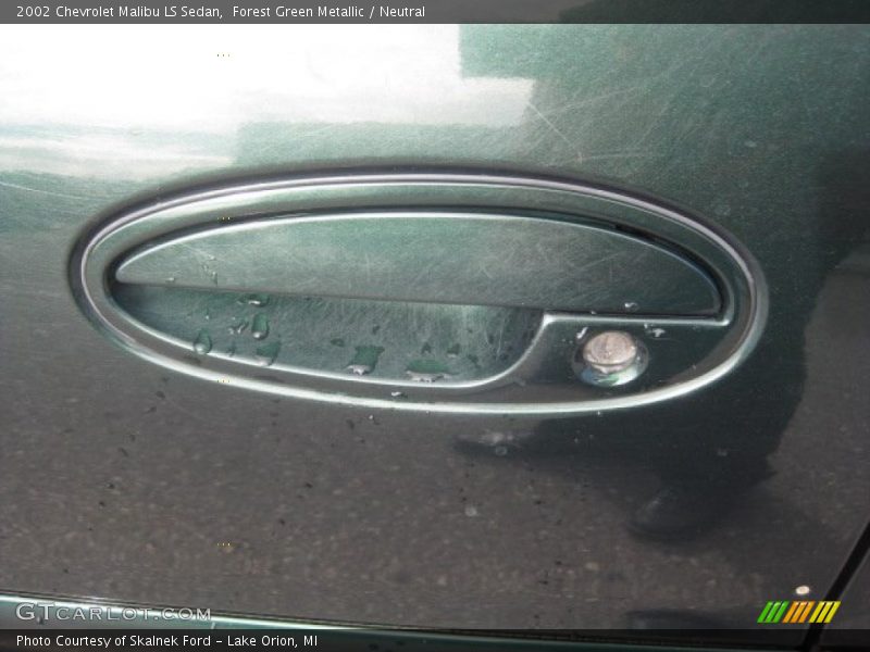 Forest Green Metallic / Neutral 2002 Chevrolet Malibu LS Sedan