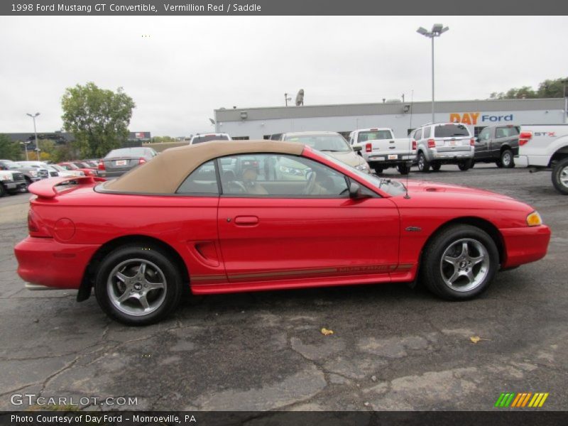  1998 Mustang GT Convertible Vermillion Red