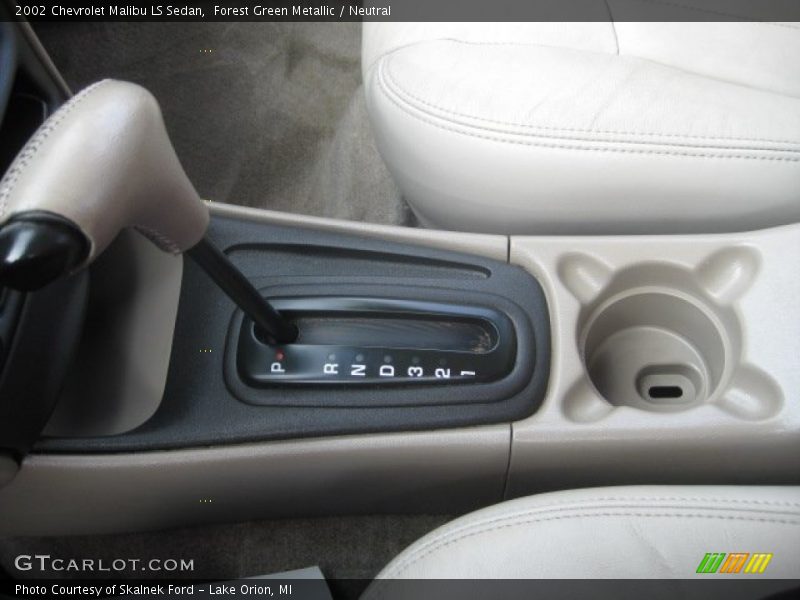 Forest Green Metallic / Neutral 2002 Chevrolet Malibu LS Sedan