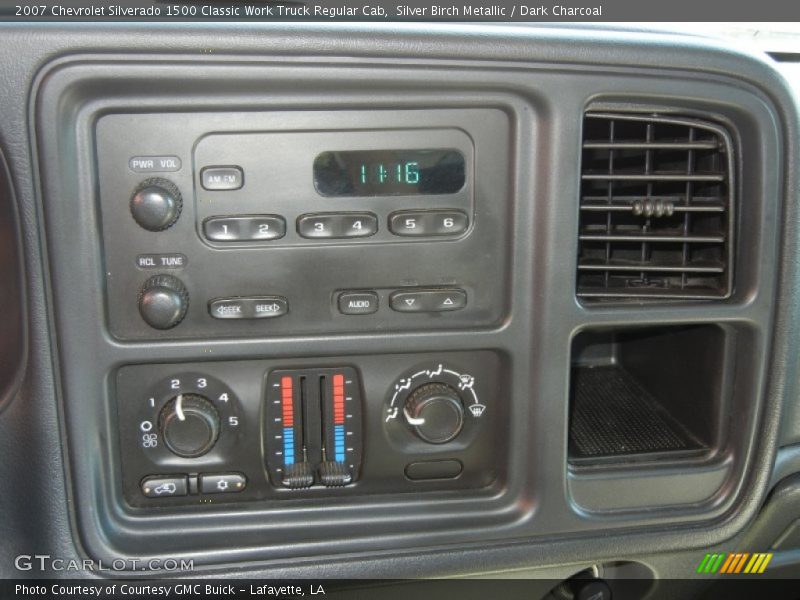 Silver Birch Metallic / Dark Charcoal 2007 Chevrolet Silverado 1500 Classic Work Truck Regular Cab