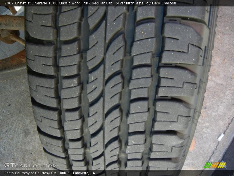 Silver Birch Metallic / Dark Charcoal 2007 Chevrolet Silverado 1500 Classic Work Truck Regular Cab