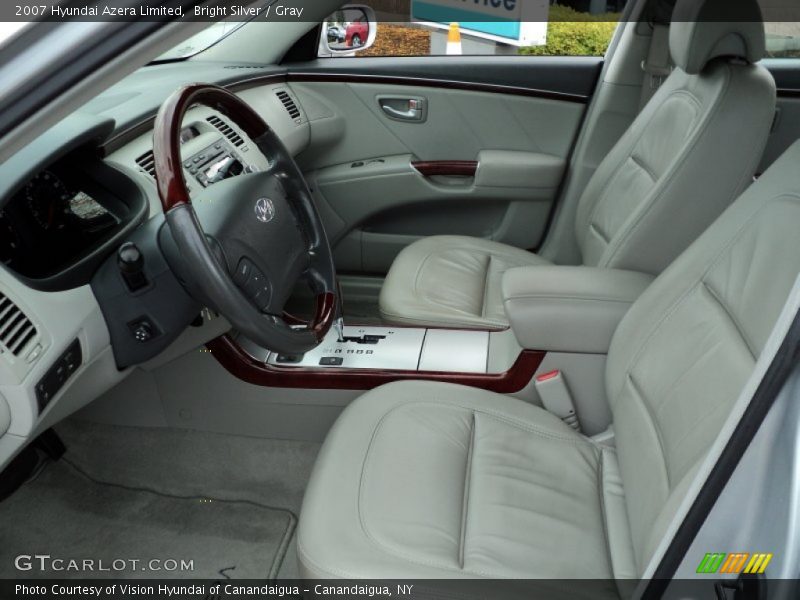 Bright Silver / Gray 2007 Hyundai Azera Limited