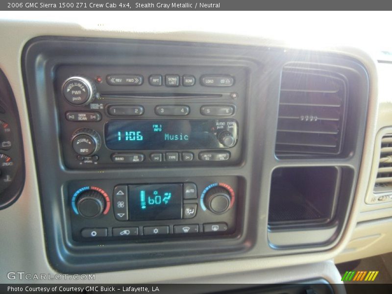 Stealth Gray Metallic / Neutral 2006 GMC Sierra 1500 Z71 Crew Cab 4x4