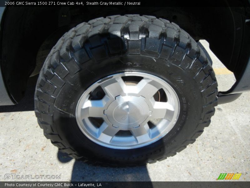 Stealth Gray Metallic / Neutral 2006 GMC Sierra 1500 Z71 Crew Cab 4x4