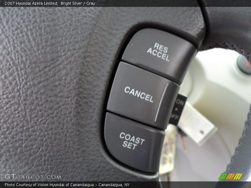 Bright Silver / Gray 2007 Hyundai Azera Limited
