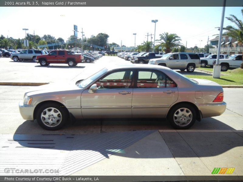 Naples Gold / Parchment 2001 Acura RL 3.5