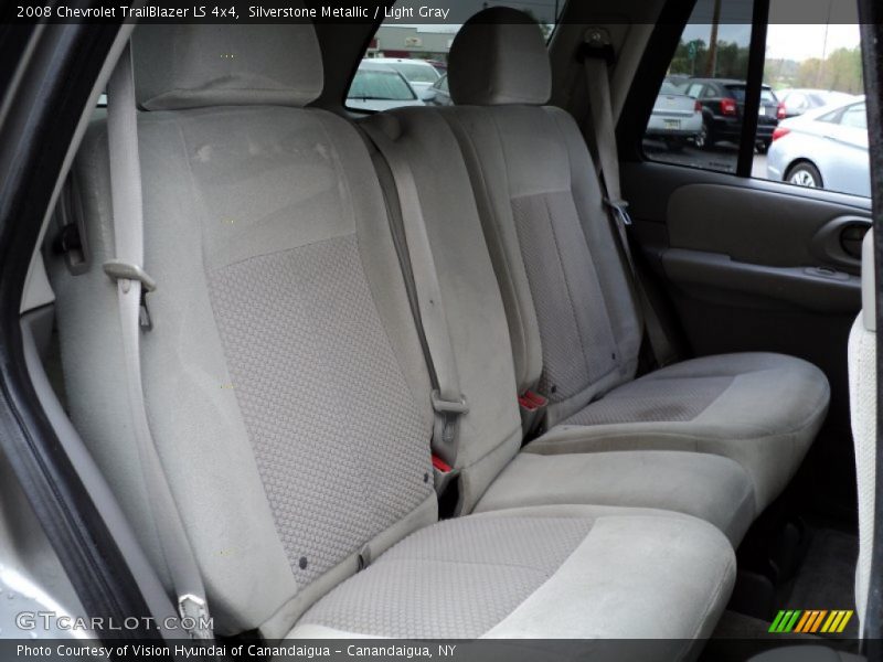 Silverstone Metallic / Light Gray 2008 Chevrolet TrailBlazer LS 4x4