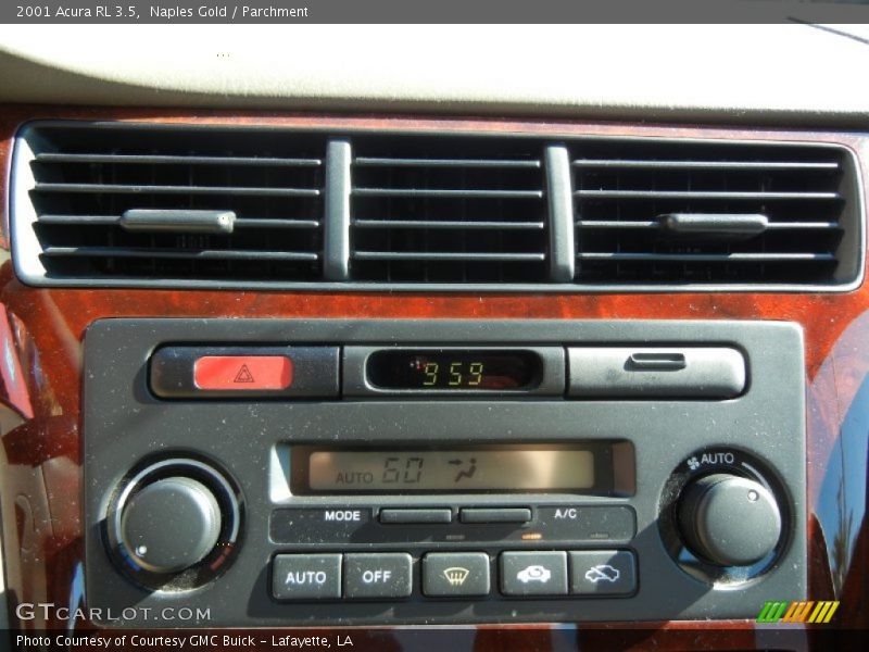 Controls of 2001 RL 3.5