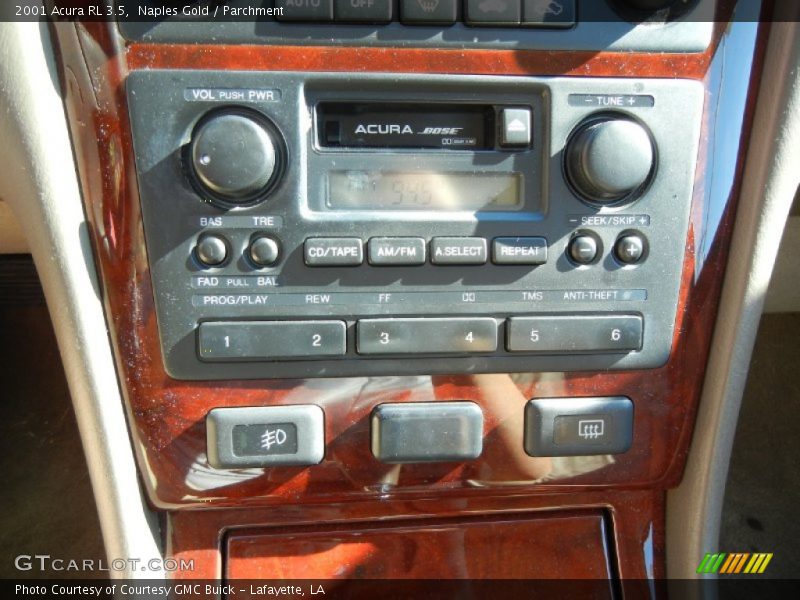 Controls of 2001 RL 3.5
