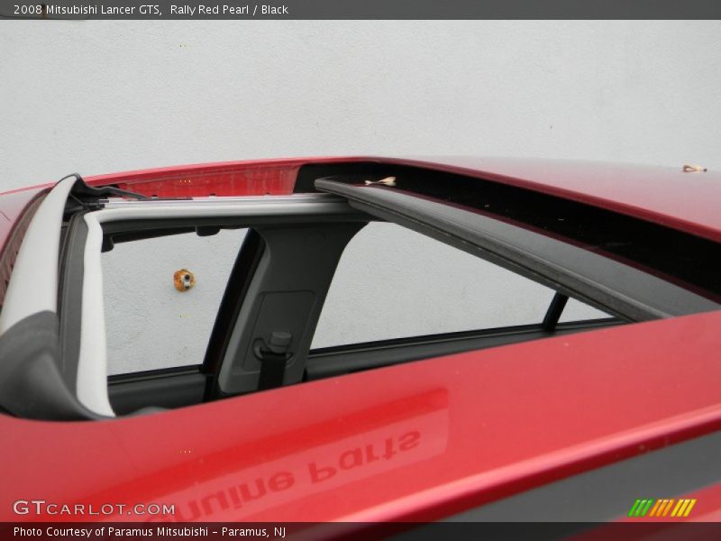 Rally Red Pearl / Black 2008 Mitsubishi Lancer GTS