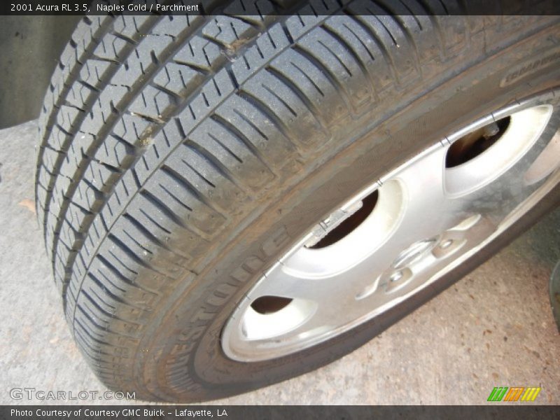 Naples Gold / Parchment 2001 Acura RL 3.5