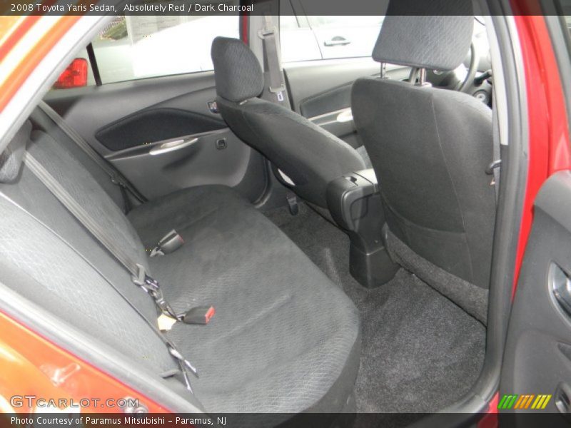 Absolutely Red / Dark Charcoal 2008 Toyota Yaris Sedan