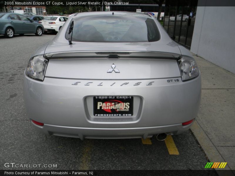 Liquid Silver Metallic / Dark Charcoal 2008 Mitsubishi Eclipse GT Coupe