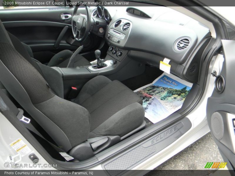  2008 Eclipse GT Coupe Dark Charcoal Interior