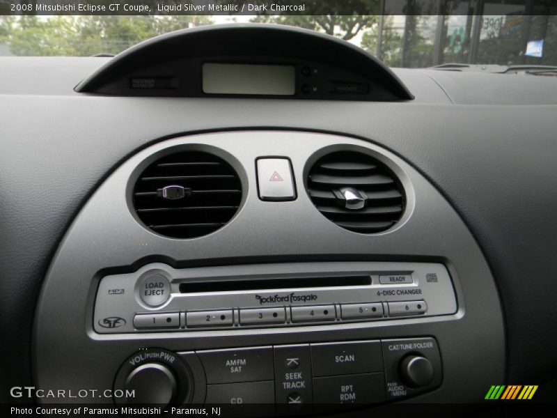 Liquid Silver Metallic / Dark Charcoal 2008 Mitsubishi Eclipse GT Coupe