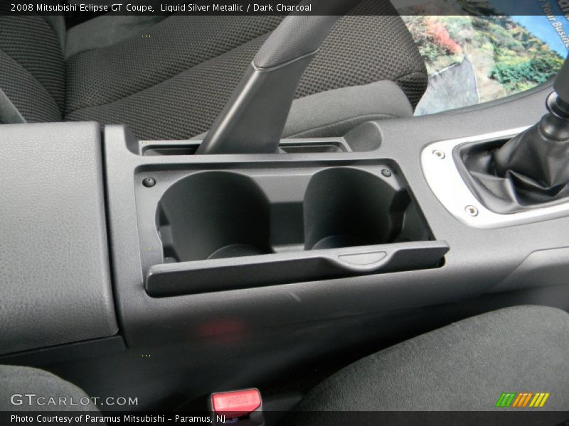 Liquid Silver Metallic / Dark Charcoal 2008 Mitsubishi Eclipse GT Coupe