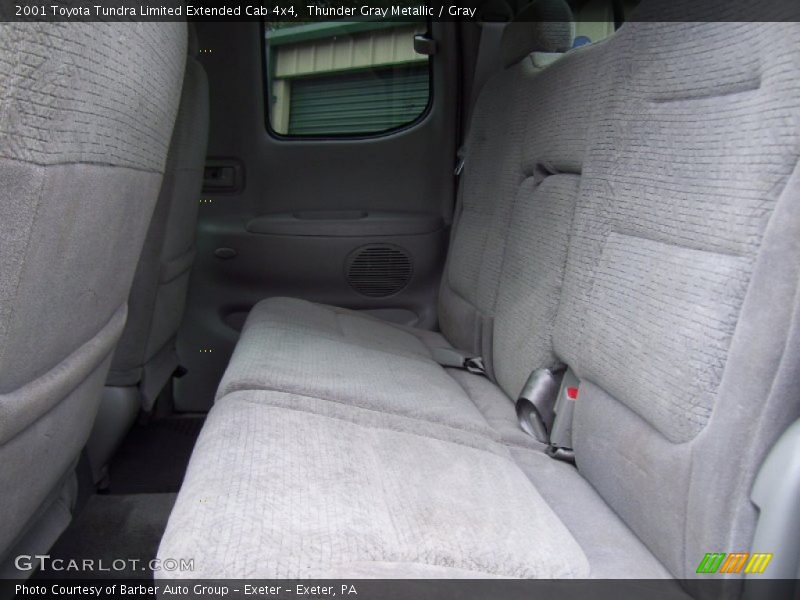 Thunder Gray Metallic / Gray 2001 Toyota Tundra Limited Extended Cab 4x4