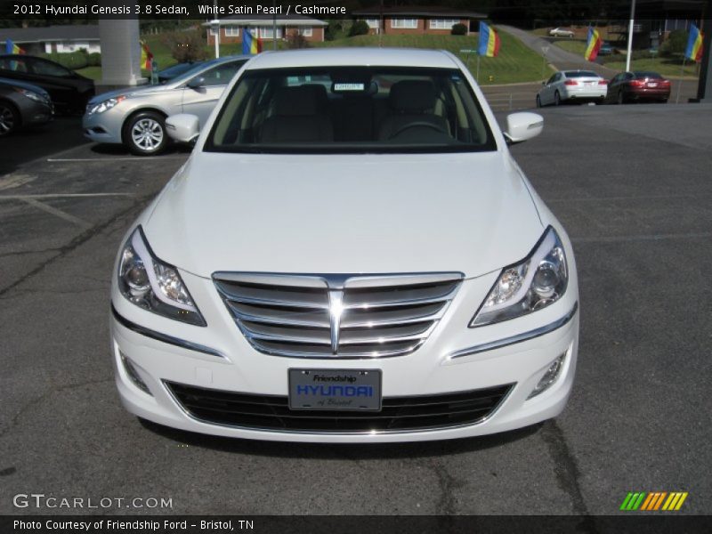 White Satin Pearl / Cashmere 2012 Hyundai Genesis 3.8 Sedan