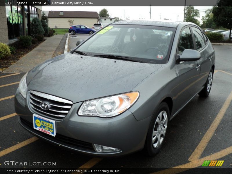 Carbon Gray Mist / Gray 2010 Hyundai Elantra GLS